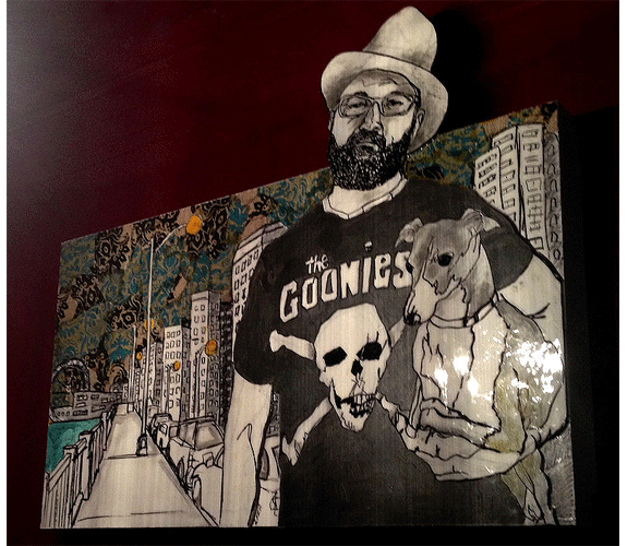 "Goonies Never Die" mixed media by Liza Brenner